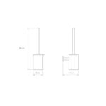 TOILETTES CHROME CAPRI PORTERS