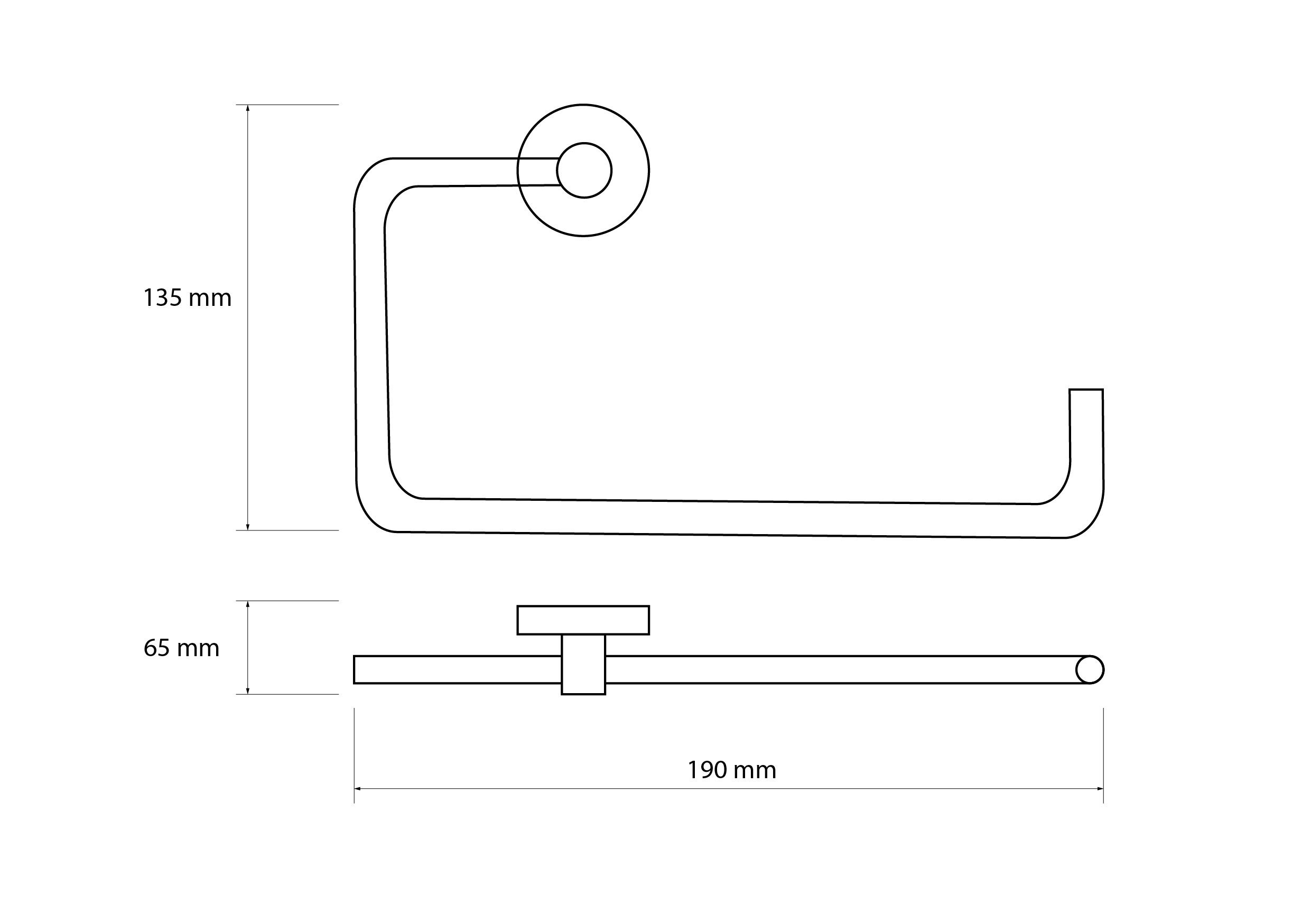 Ensemble Pearl 5 pièces avec porte-balai