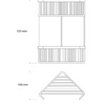 Jabonera/Esponjera esquina doble