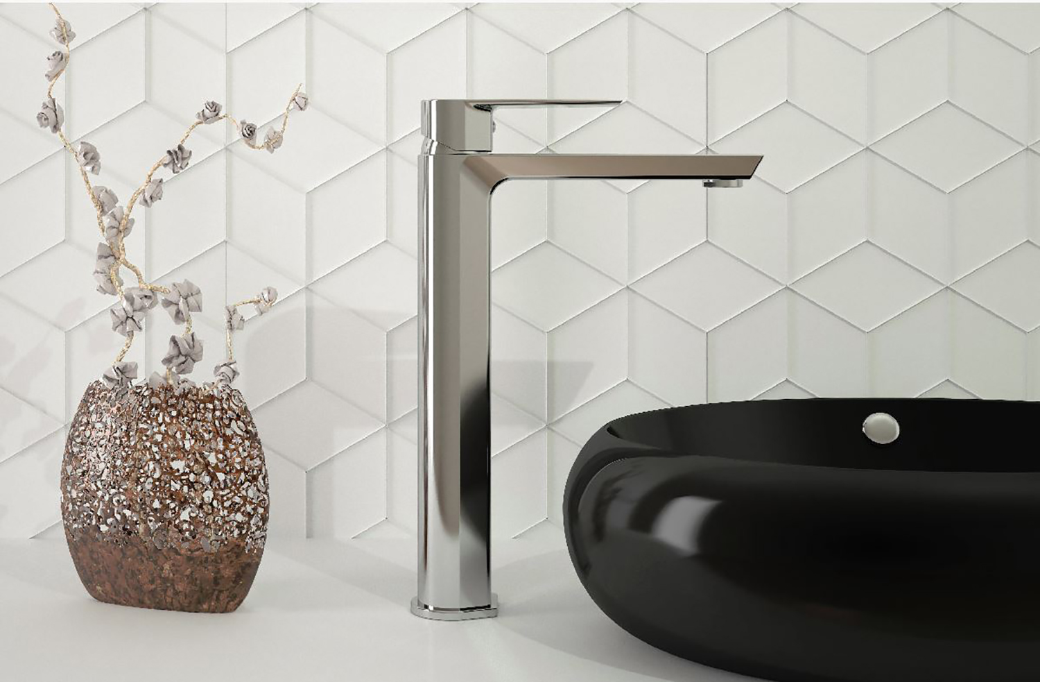 Robinet de lavabo haut de gamme AURA