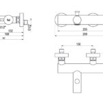Robinet de bain-douche BASH