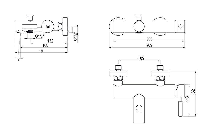 Robinet de bain-douche BASH