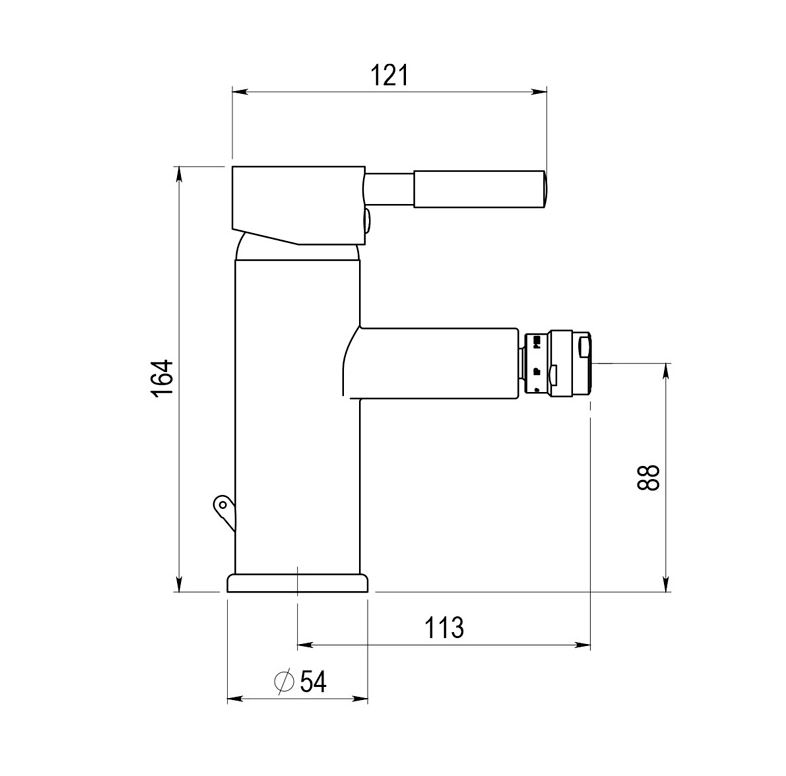 Robinet de bidet BASH