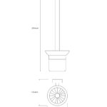 Brosse de toilette CRIS