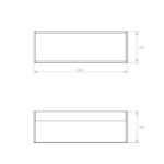 bureau mural rabattable