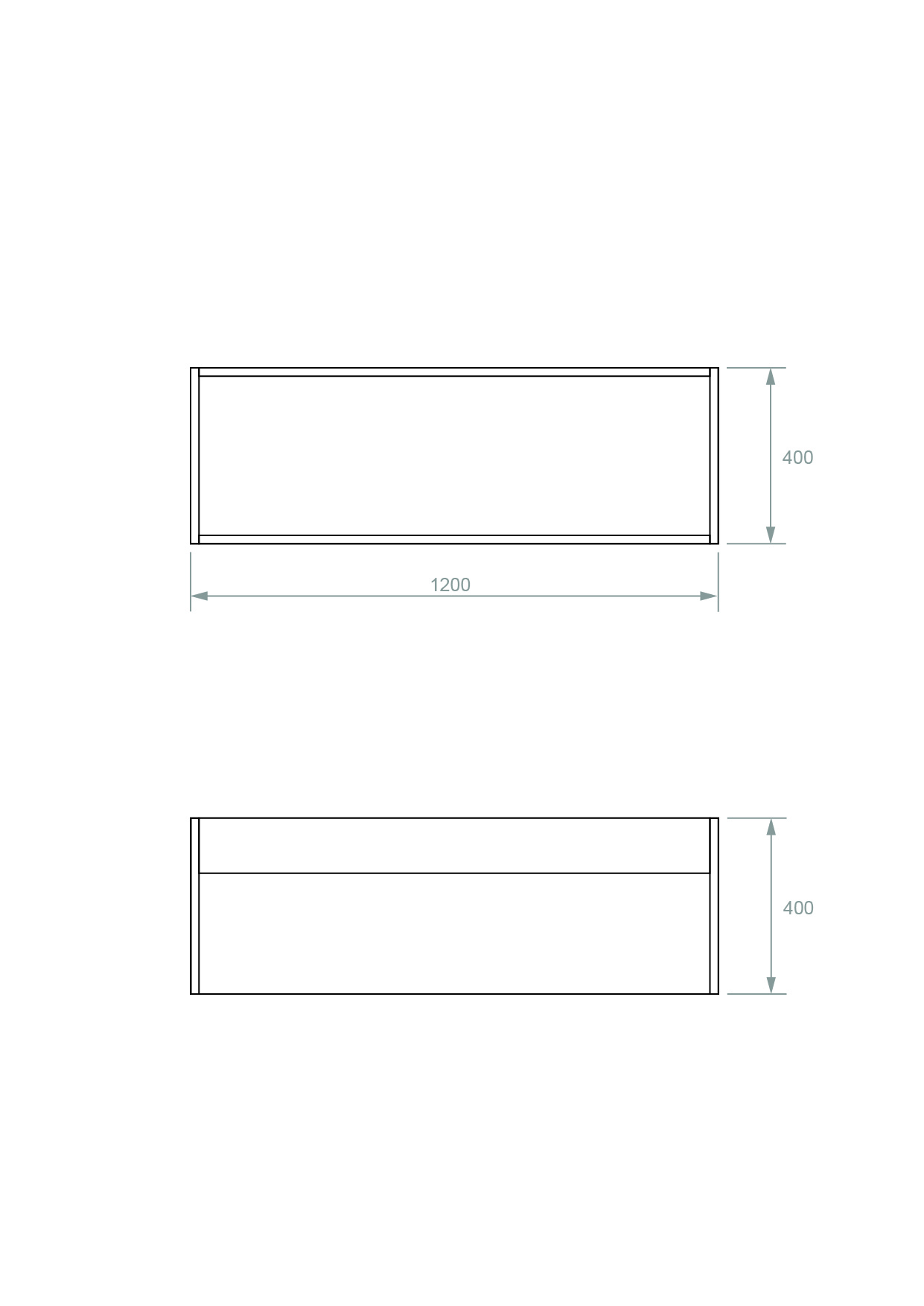 bureau mural rabattable