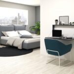 bureau mural rabattable