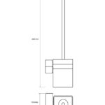 Sac de toilette KARA droit