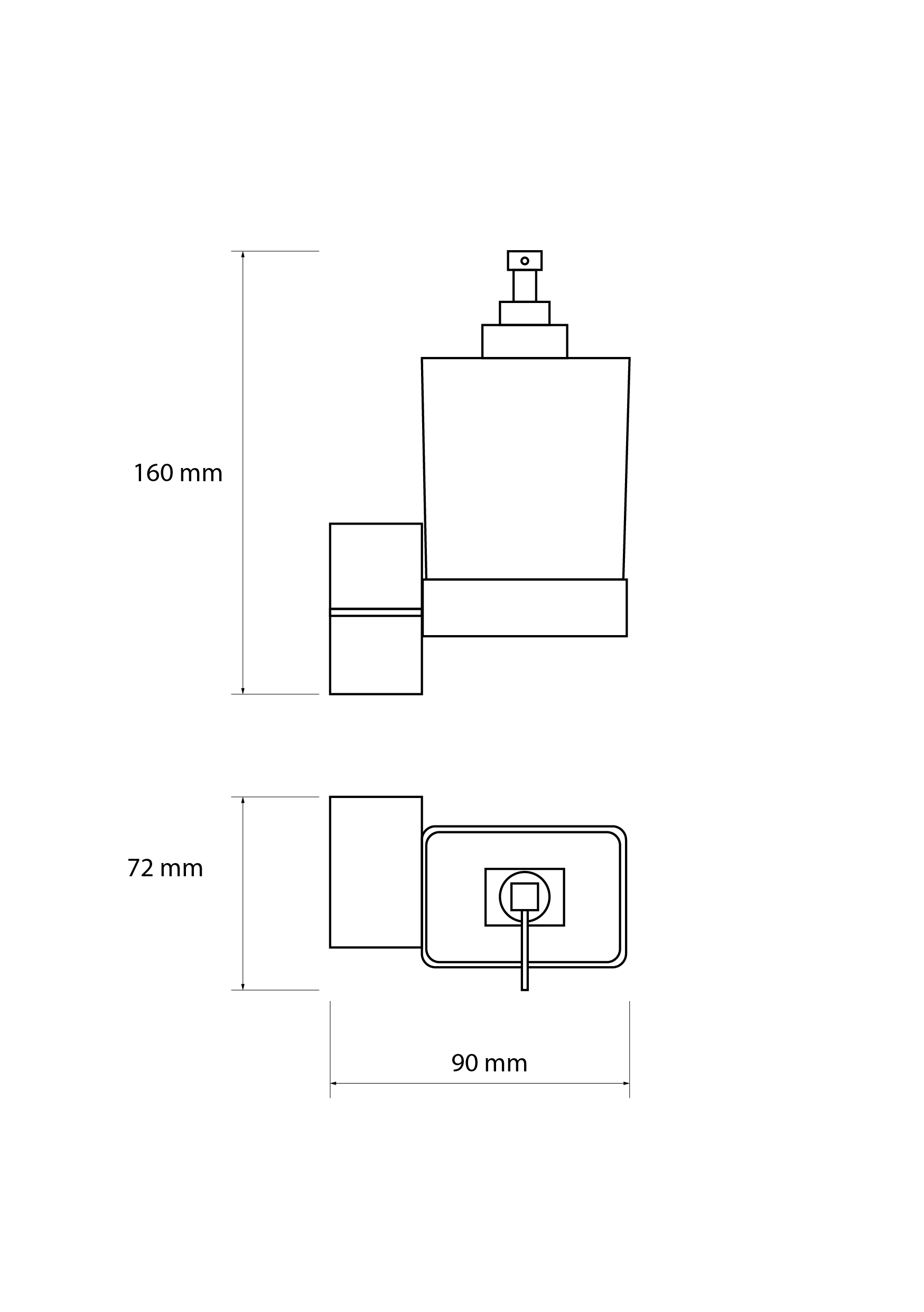 Distributeur KARA Arrondi