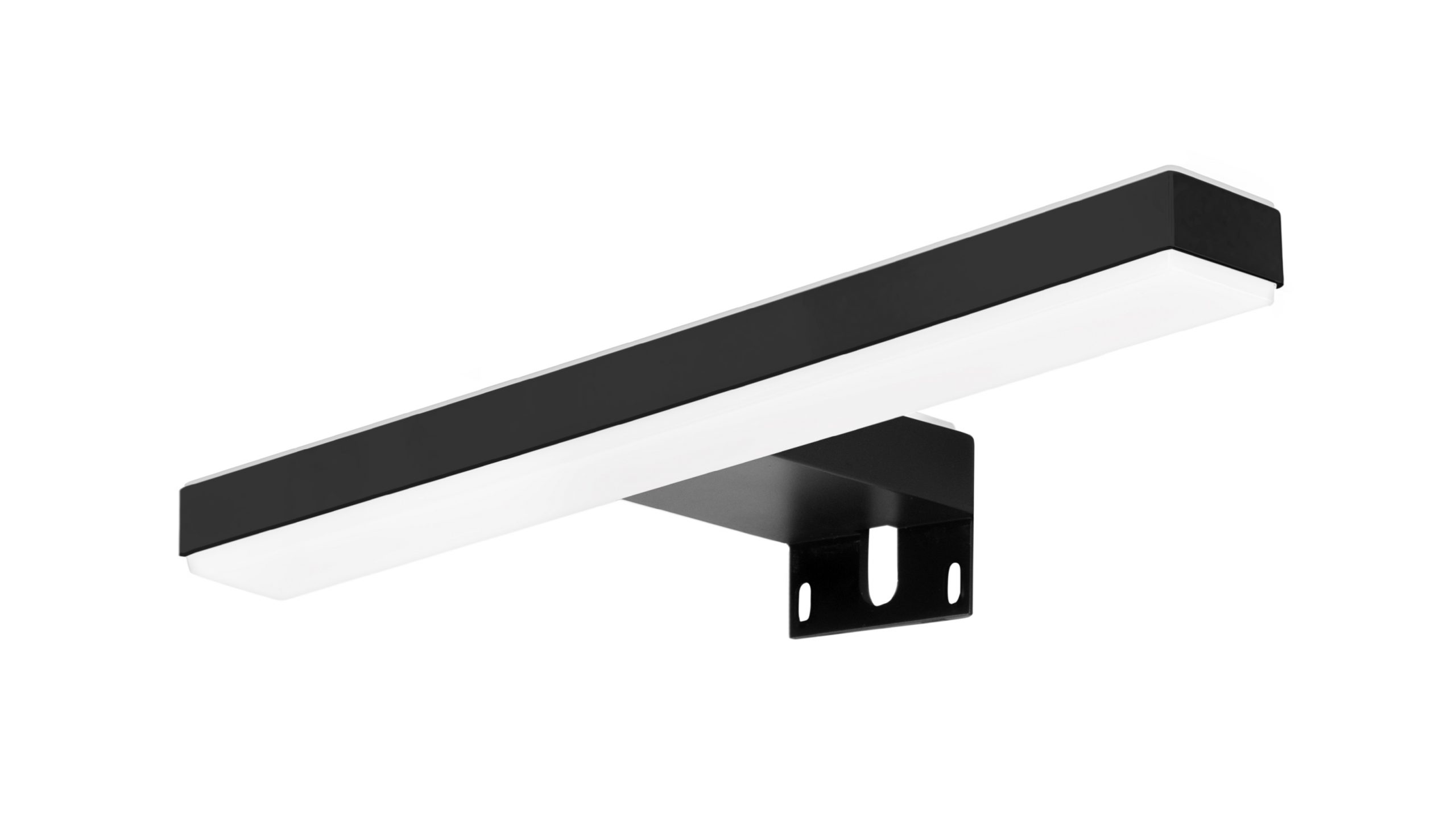 Applique murale LED noire Aurora