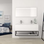 Pack Adour con lavabo y espejo led