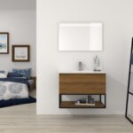 Pack Adour con lavabo y espejo led