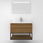 Pack Adour avec lavabo et miroir LED