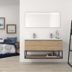 Pack Adour con lavabo y espejo led