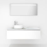 Pack Amiens avec vases ronds et miroirs LED