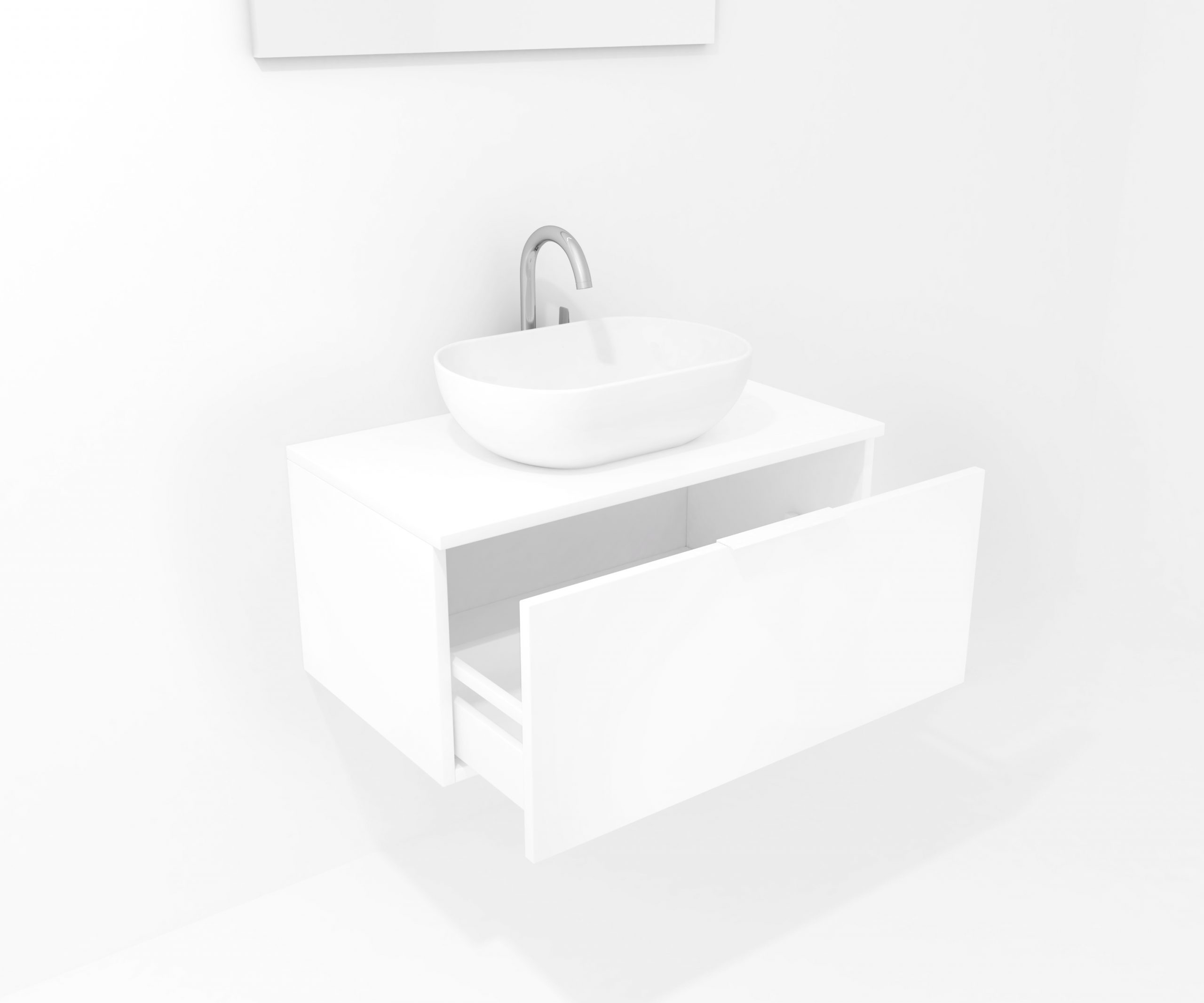 Pack Indre con lavabo y espejo LED