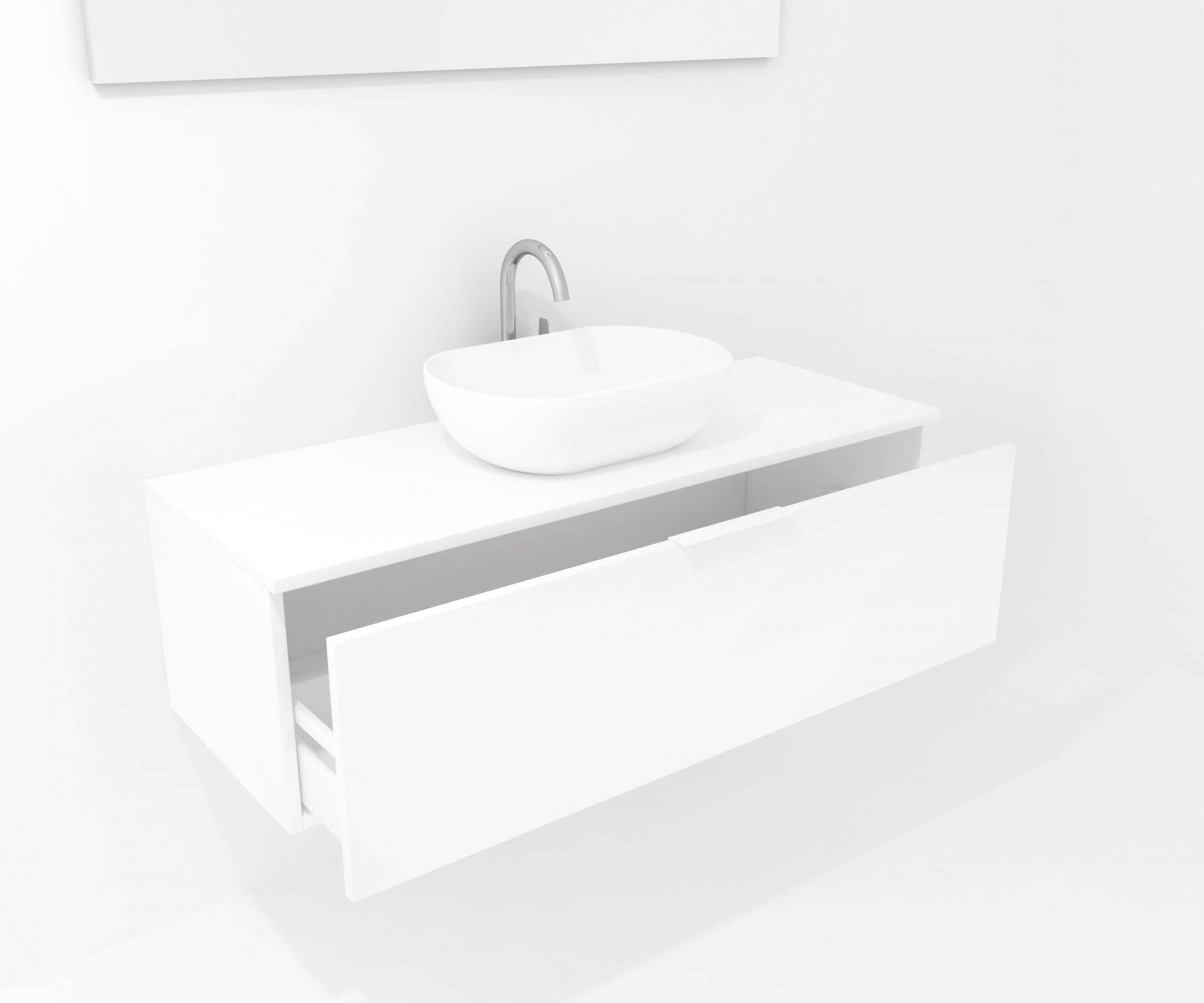 Pack Indre con lavabo y espejo LED