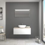 Pack Indre con lavabo y espejo LED