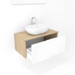Pack Indre con lavabo y espejo LED