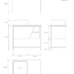 Pack Iron Rennes avec lavabo et miroir LED