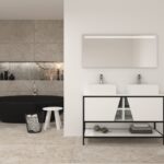 Pack Iron Rennes con lavabo y espejo led