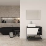 Pack Iron Rennes con lavabo y espejo led