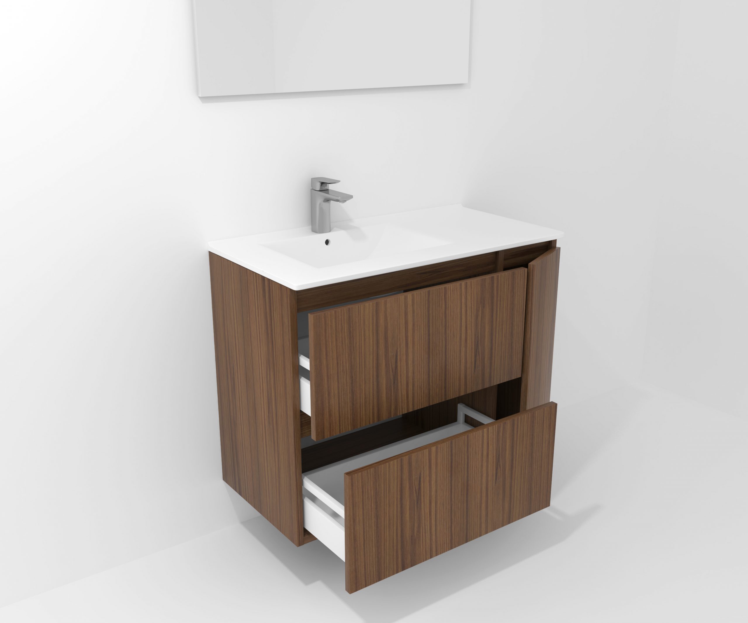 Pack Montpellier avec miroir LED et lavabo