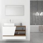 Pack Rennes Plus avec lavabo et miroir LED