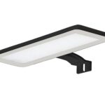 Applique murale LED noire Selene