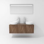 Pack Paimport avec vasque à poser et miroir LED