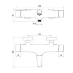 Robinet de bain-douche Stark