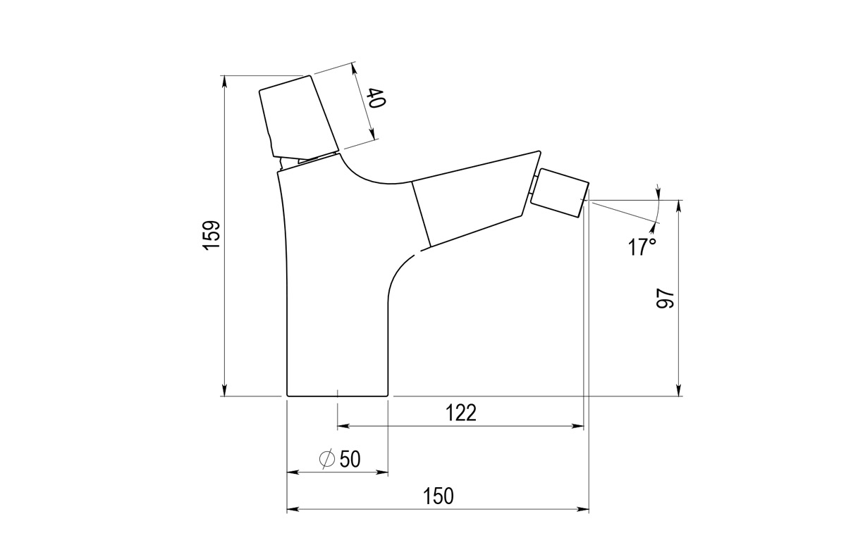 Robinet de salle de bain AURA