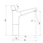 Robinet de lavabo High Stark