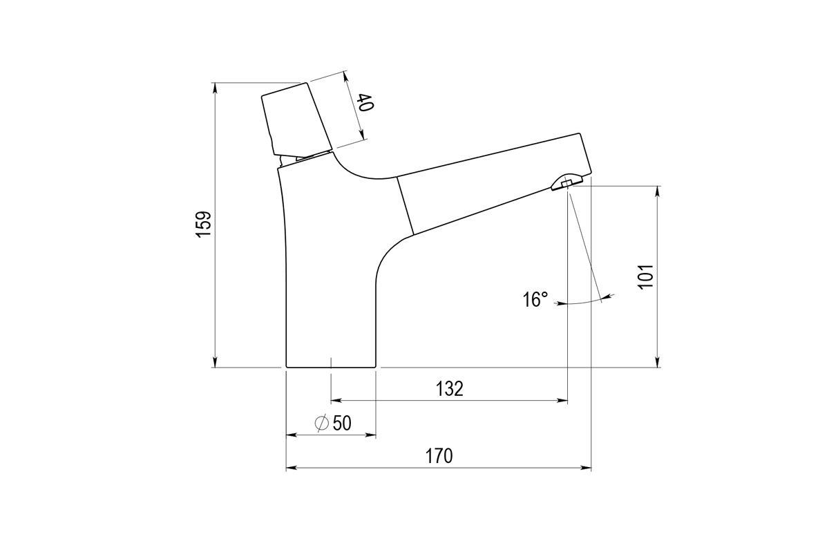 Robinet de salle de bain AURA