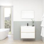 Pack STELLO : 2 placards + lavabo + miroir LED