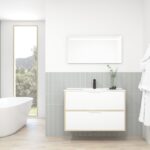 Pack STELLO : 2 placards + lavabo + miroir LED