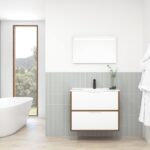 Pack STELLO : 2 placards + lavabo + miroir LED