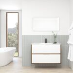 Pack STELLO : 2 placards + lavabo + miroir LED