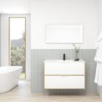 Pack STELLO : 2 placards + lavabo + miroir LED