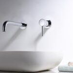 Evier intégré dans du chrome de Corfou