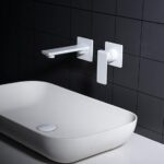 BLANC MAT GOZO ÉVIER INTÉGRÉ ROBINET