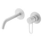 Robinet d’évier à encastrer IBIZA blanc mat