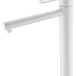 Robinet de lavabo Haut Ibiza blanc mat