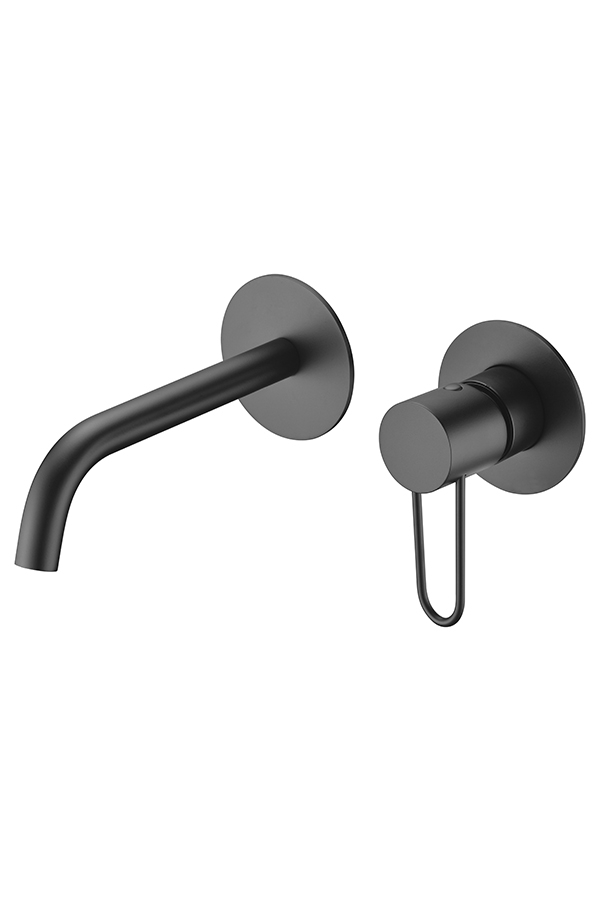 Robinet intégré Ibiza, tapis noir