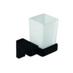 Portavasos KARA negro mate