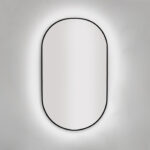 Espejo PAULA Negro 600 x 850