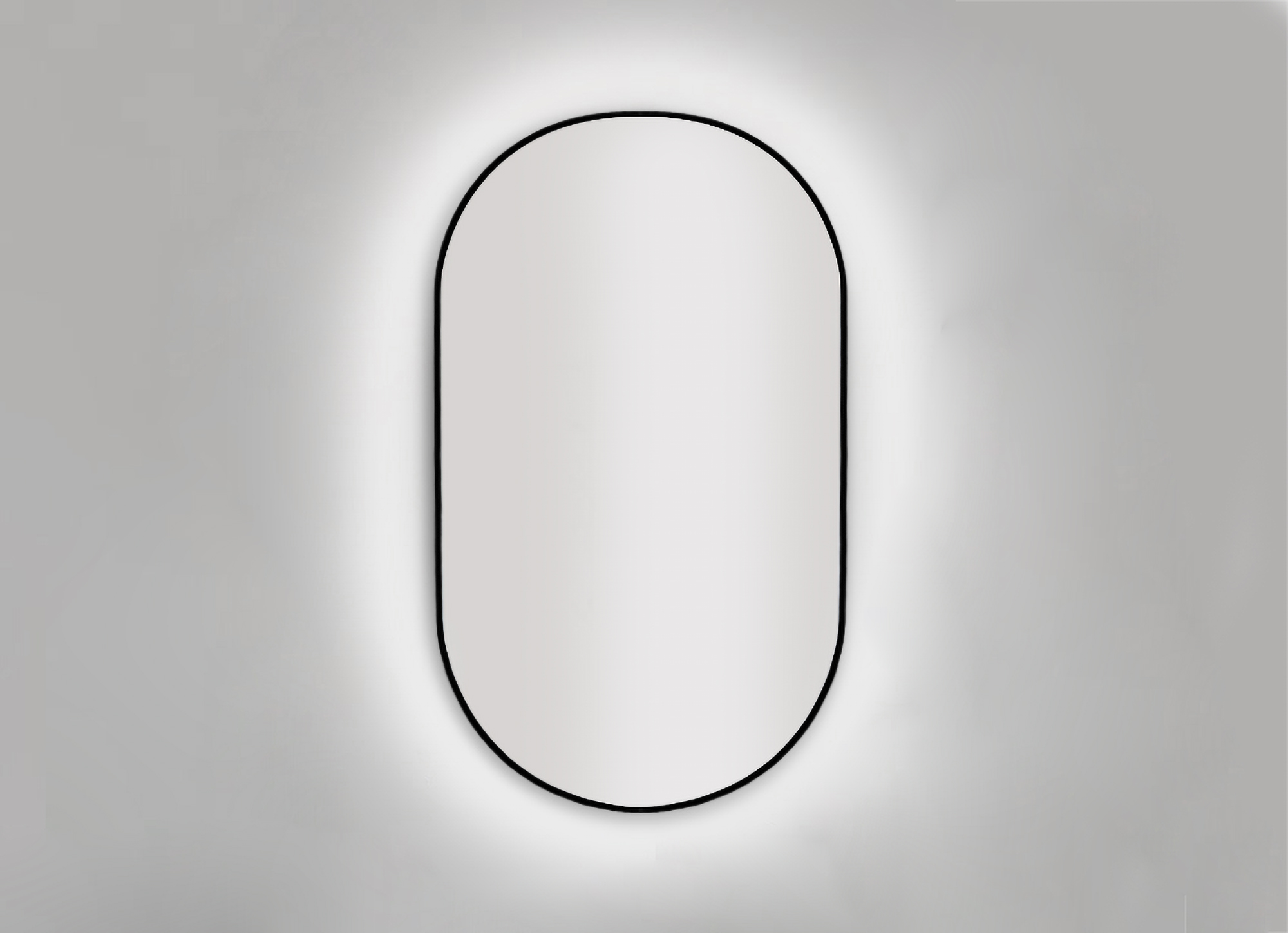 Espejo PAULA Negro 600 x 850