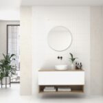 Pack AUDE + vase + miroir circulaire LED