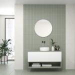 Pack AUDE + vase + miroir circulaire LED