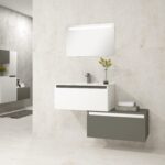 Pack DIJON + lavabo cerámica + espejo LED